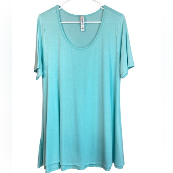 LuLaRoe Perfect Tee Top Size L EUC - Picture 2 of 4
